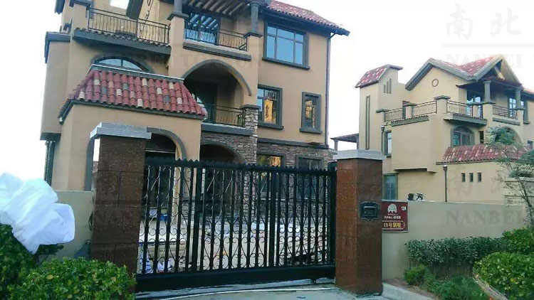 龙口南山别墅区1安全平移门