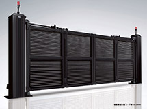 智能悬浮折叠门-开泰LB-DD4A（黑）