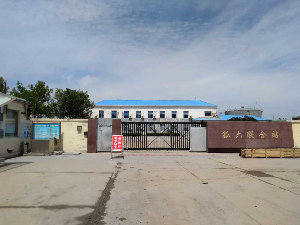 山东省东营市河口区孤岛镇朝阳六区孤六联合站安宝TX电动平移门