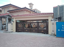 海南三亚私人别墅NB985铝艺门