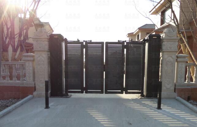 南北德信悬折门为天津滨海湖别墅项目带来双重体验