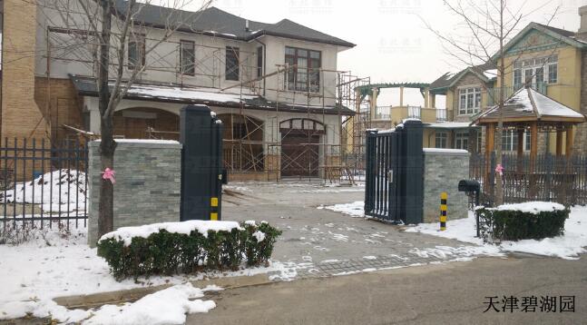 天津碧湖园携手南北德信悬折门打造人文品质奢宅